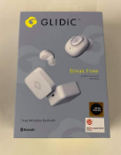 Glidic Sound Air Tw-5000S True Wireless Earbuds - Brand New Still Sealed - White