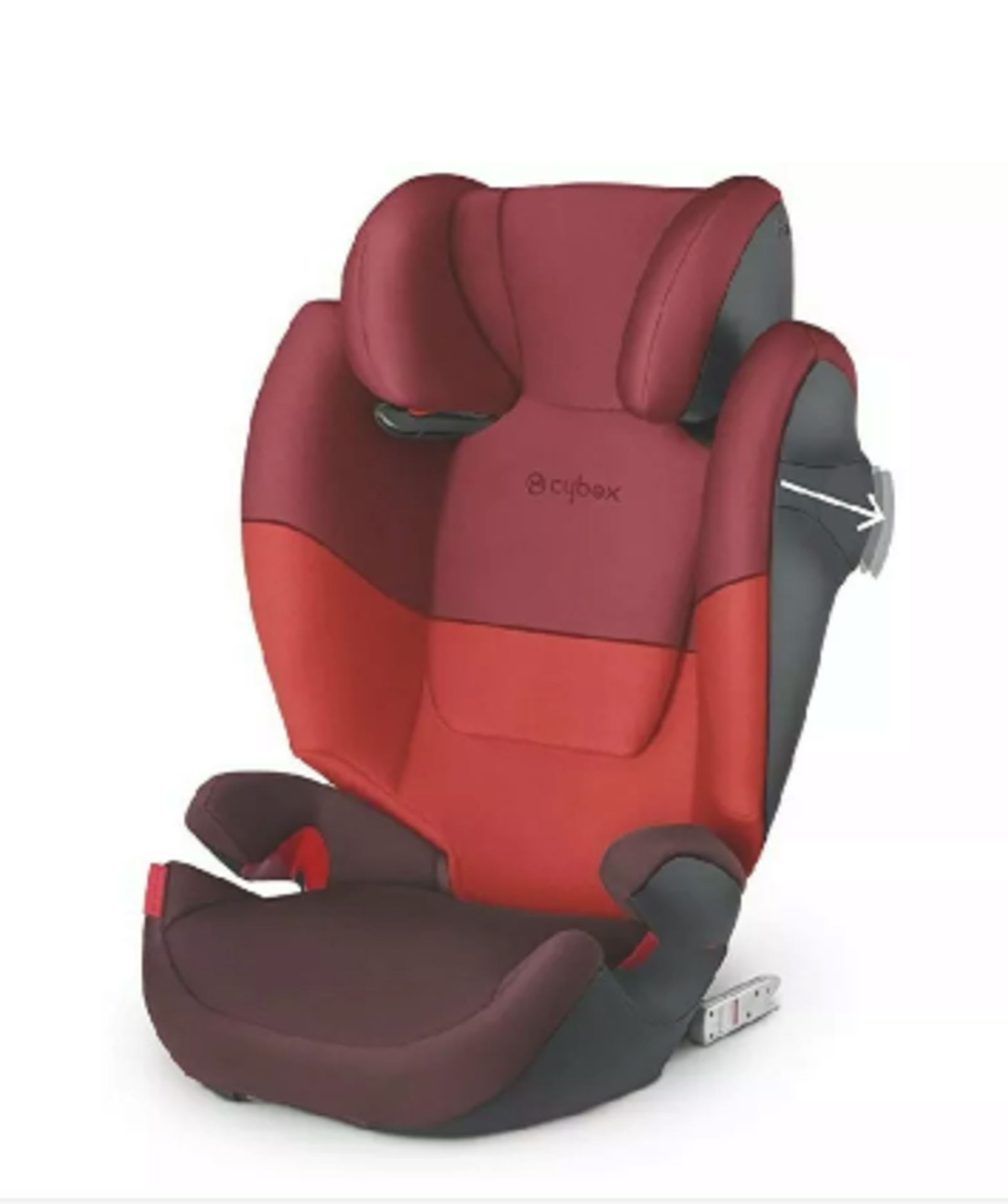 Cyberx Silver Solutions M-Fix Sl In Red - Brand New With Isofix - Image 3 of 4