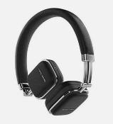 Harmon Kardon Soho On-Ear Wireless Bluetooth Headphones - Black - Factory Re-Certified