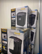 22 Fellows Powershred Shredders - Customer Returns