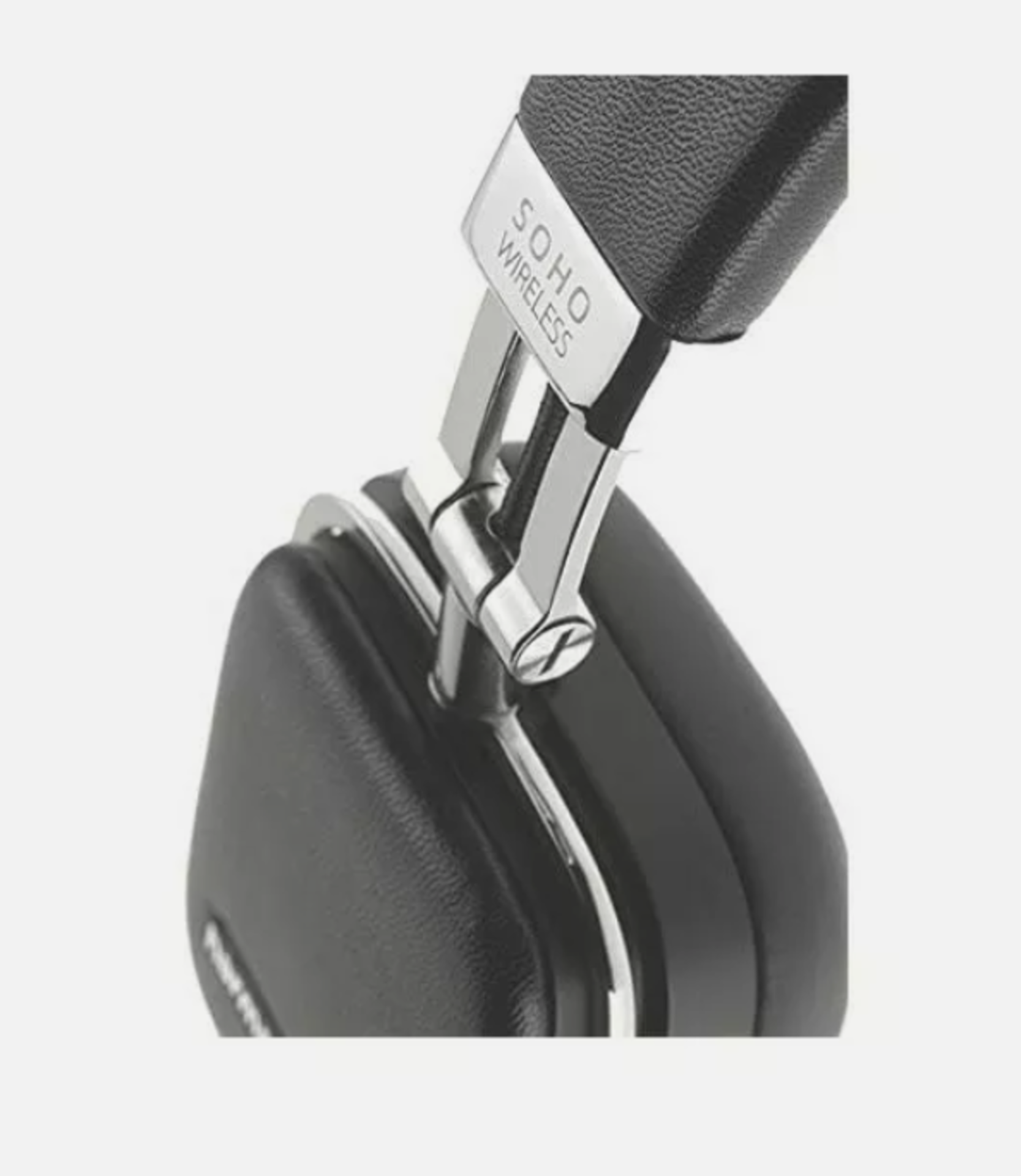 Harmon Kardon Soho On-Ear Wireless Bluetooth Headphones - Black - Factory Re-Certified - Image 2 of 3