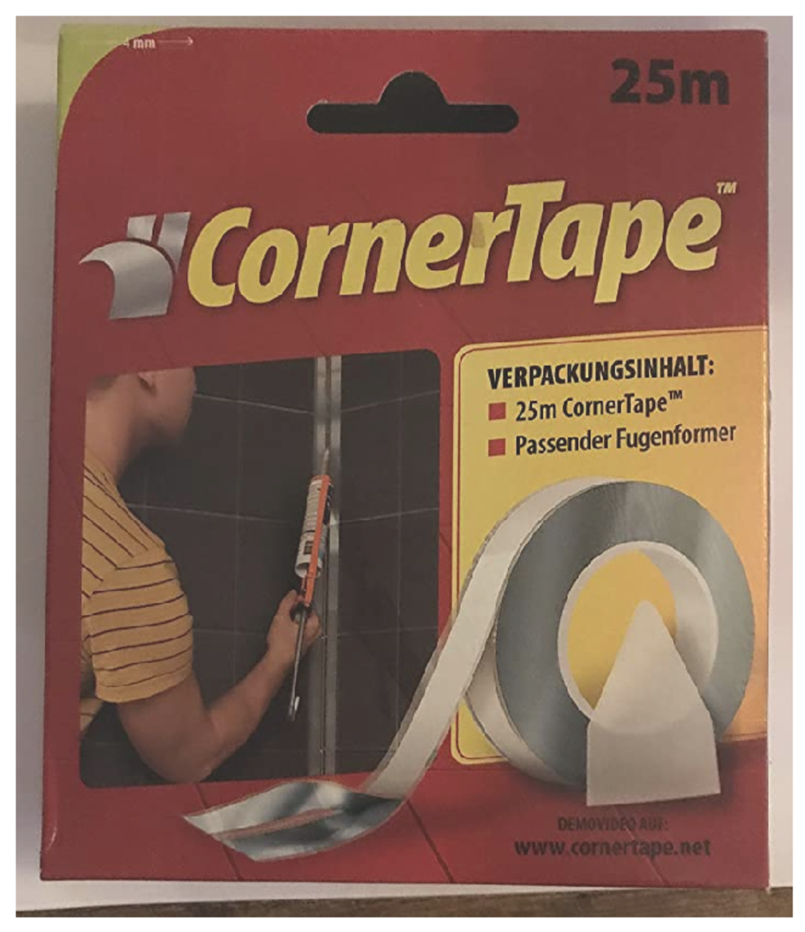 Corner Tape 25M Perfect Silicone Sealant For Bathroom, Kitchen And Shower Xs 2.5Mm - Image 2 of 3