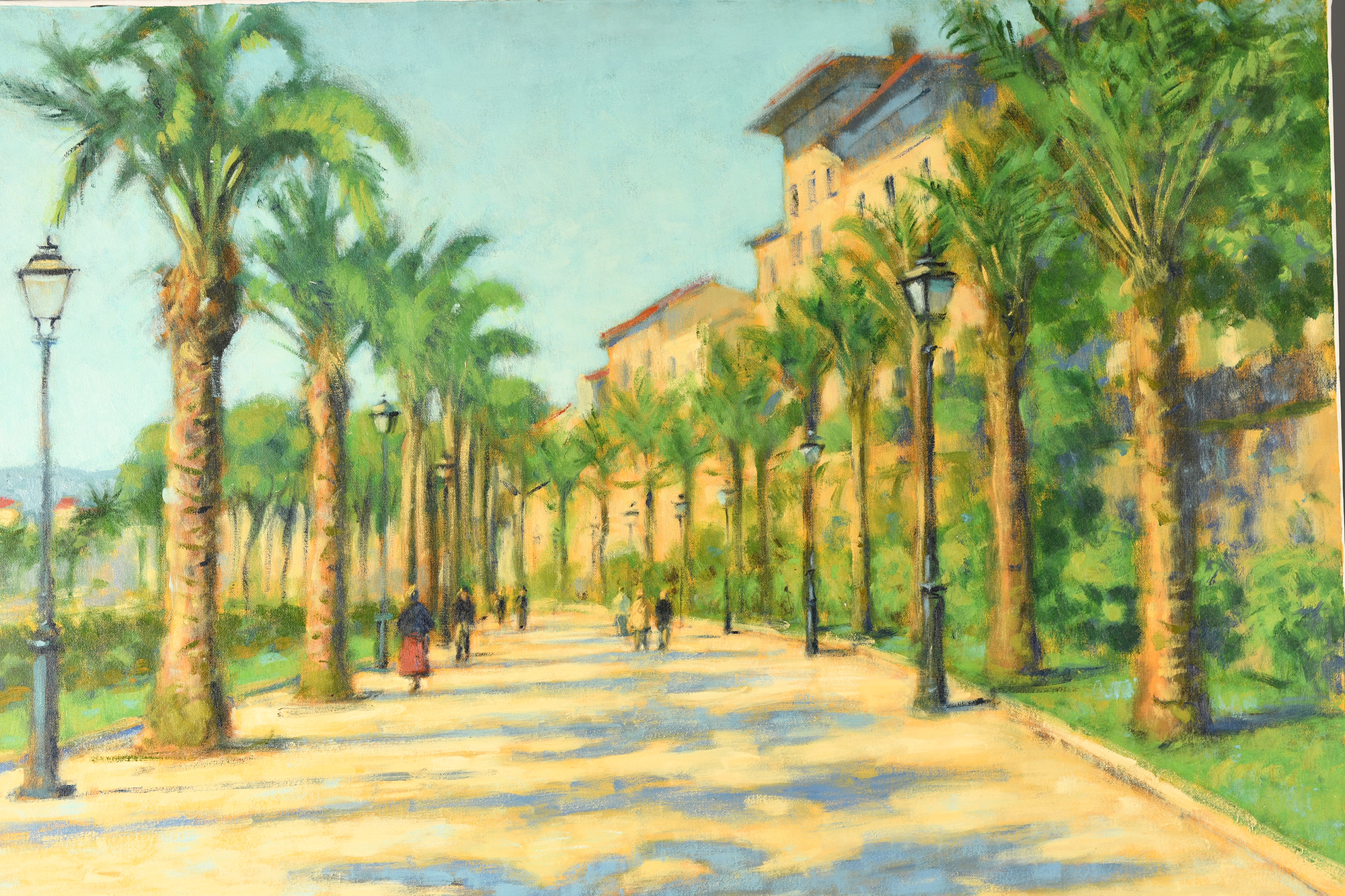 Original Painting by John Mackie "A Walk into Parma" - Image 10 of 10