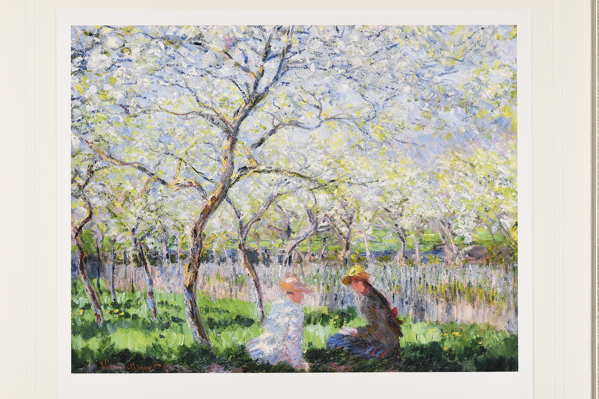 Beautifully Framed Limited Edition by Claude Monet "Springtime, (1886)". - Image 2 of 7