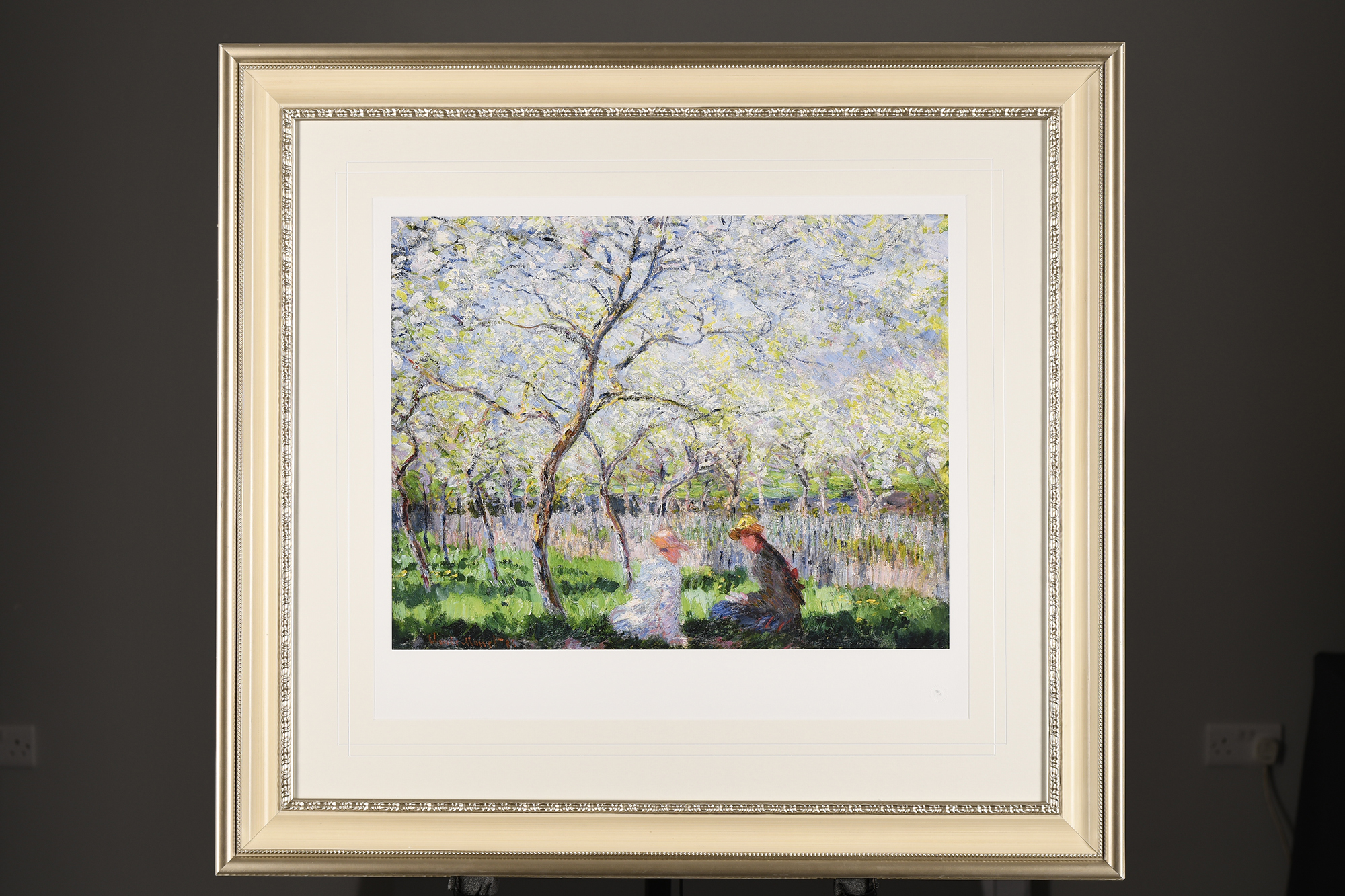 Beautifully Framed Limited Edition by Claude Monet "Springtime, (1886)".