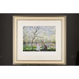 Beautifully Framed Limited Edition by Claude Monet "Springtime, (1886)".