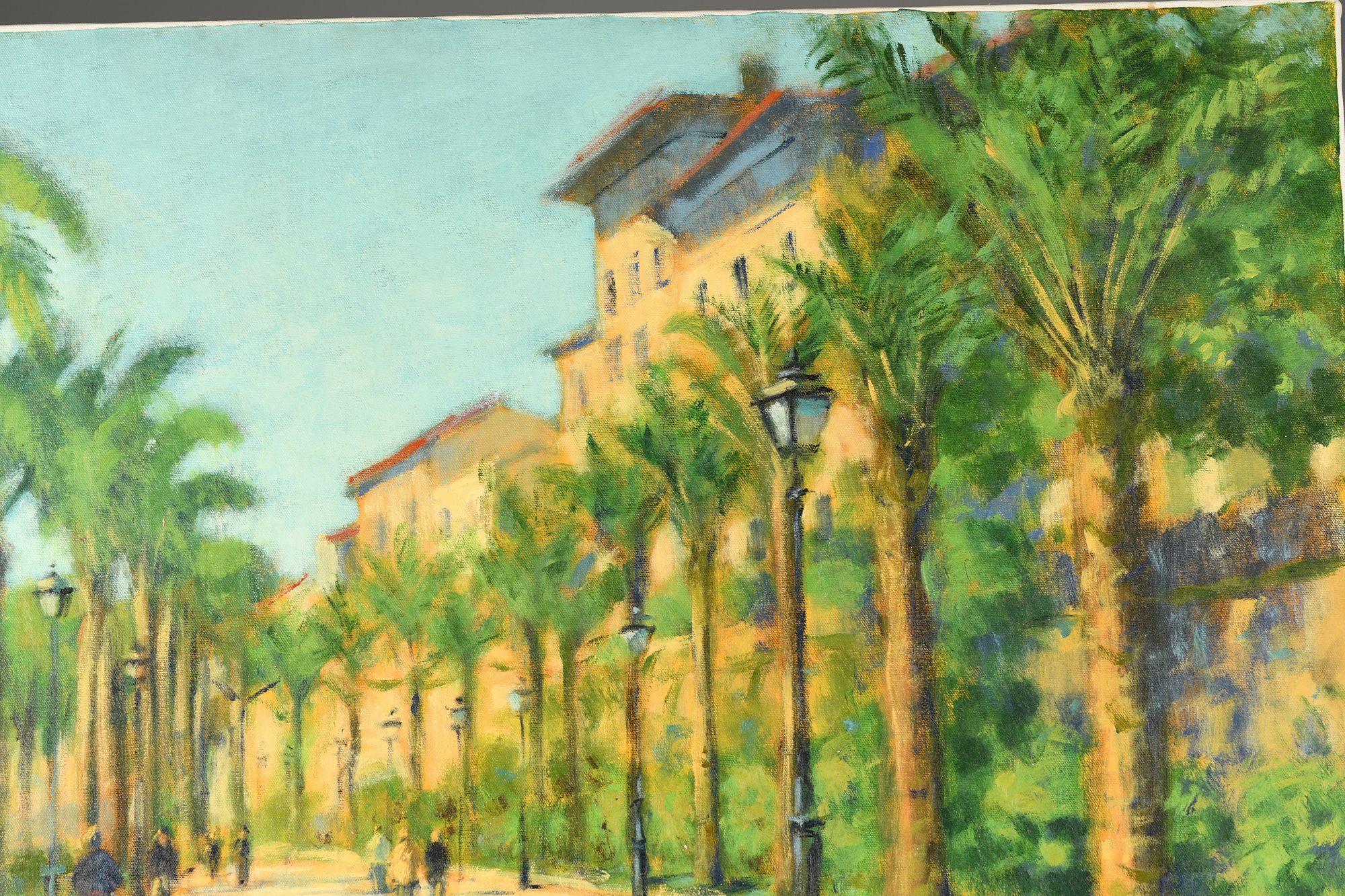 Original Painting by John Mackie "A Walk into Parma" - Image 7 of 10