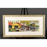Original Painting of Paris by English Artist Anthony Orme