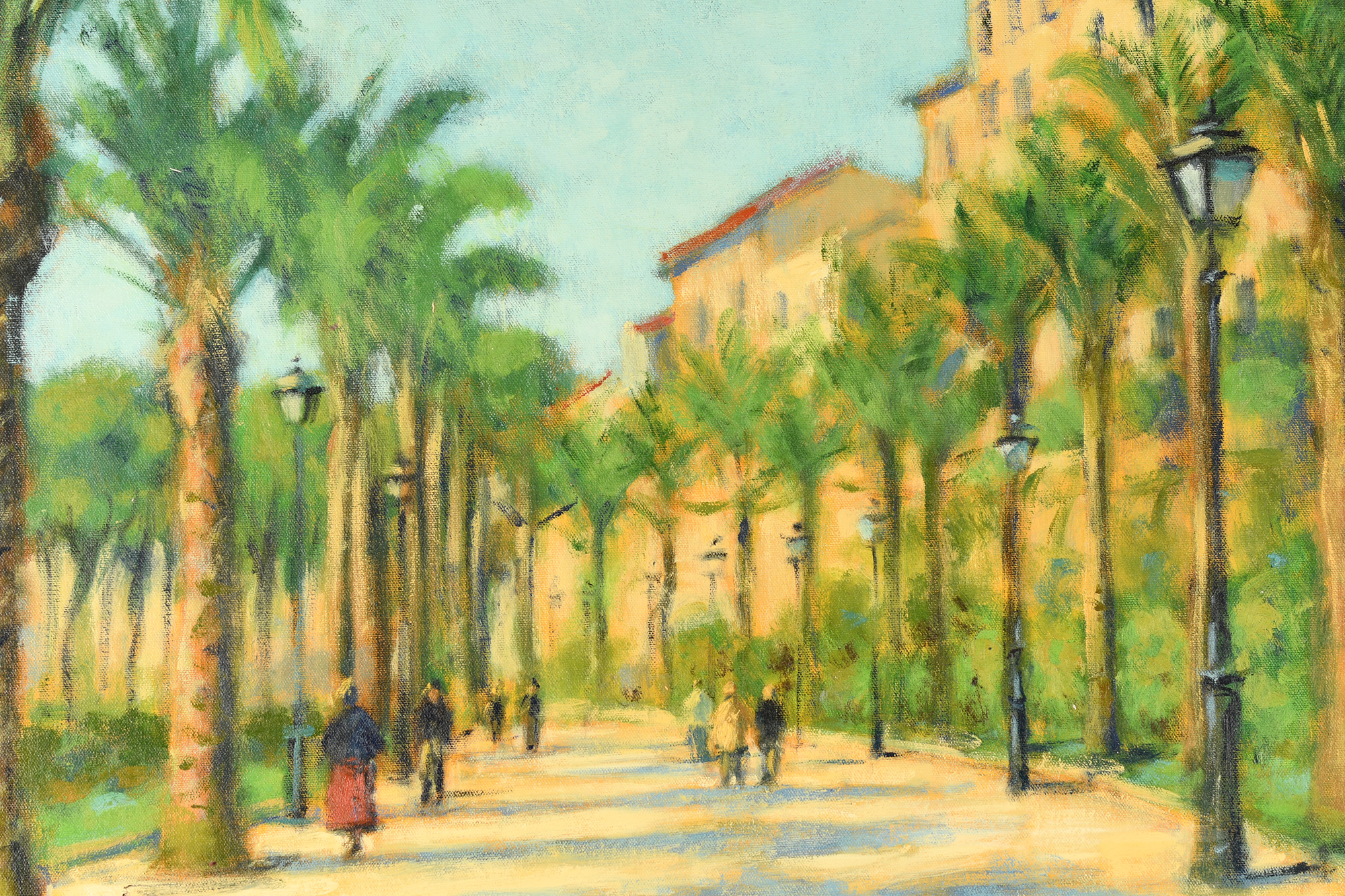 Original Painting by John Mackie "A Walk into Parma" - Image 5 of 10