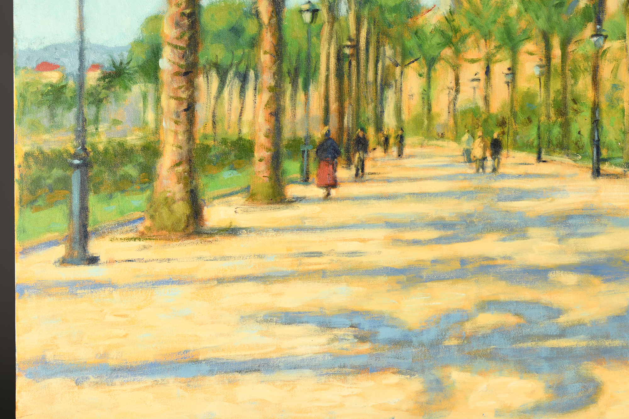 Original Painting by John Mackie "A Walk into Parma" - Image 9 of 10