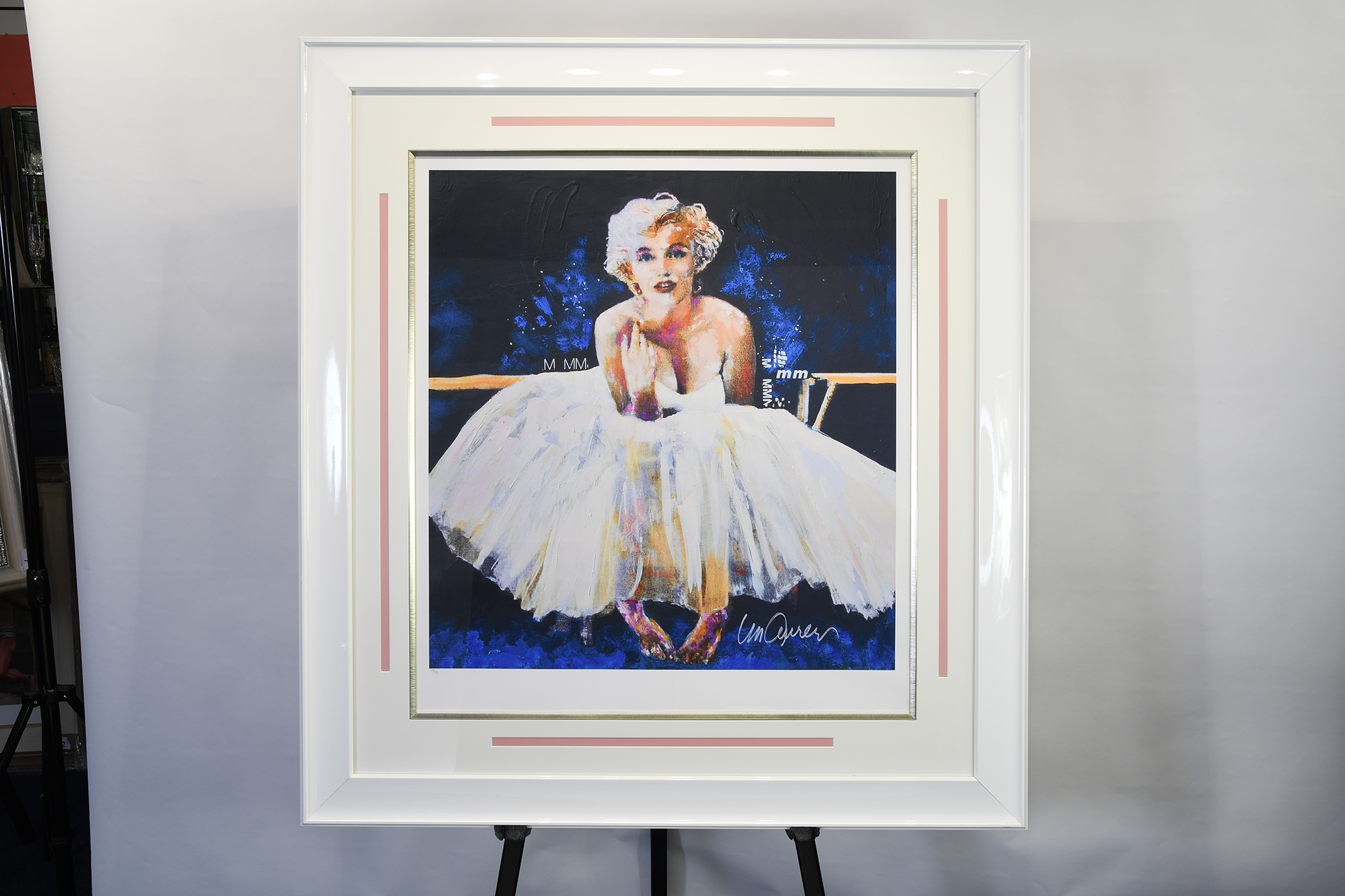 Stunning Framed Limited Edition by Sidney Maurer "Iconic Reflections" (Marilyn Monroe)