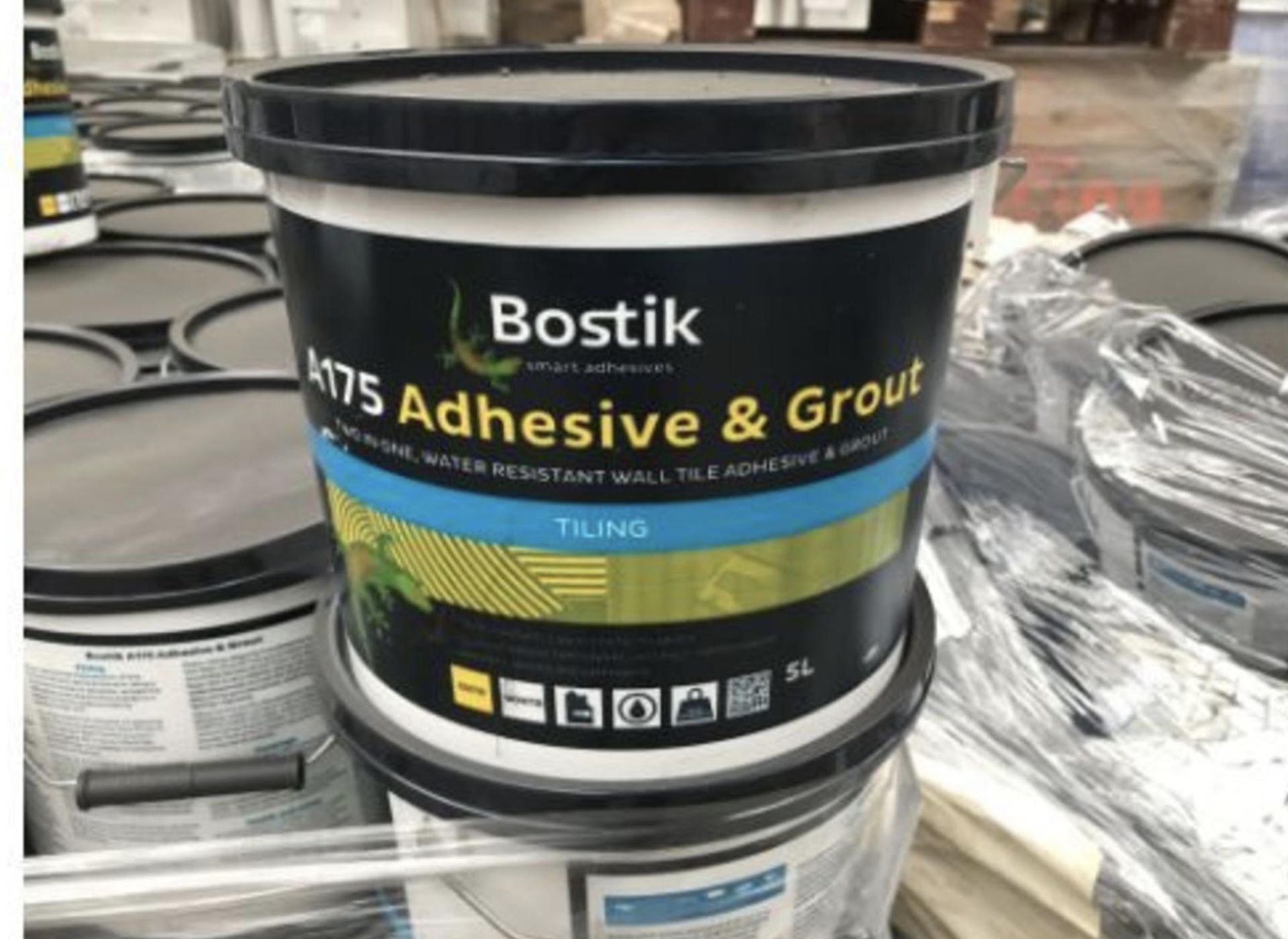 2 x bostik a175 adhesive & grout for tiling