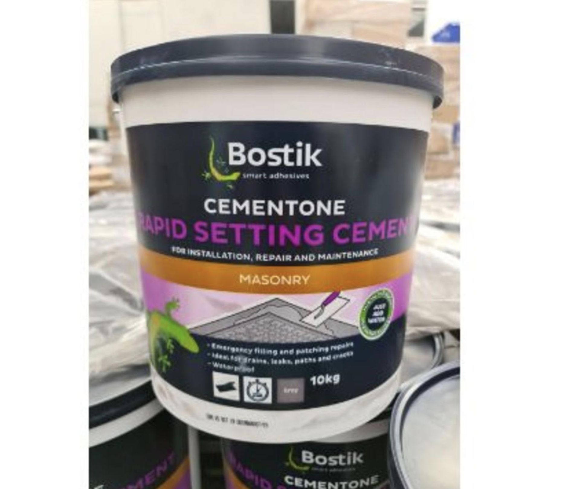 2 x bostik cementone rapid setting cement