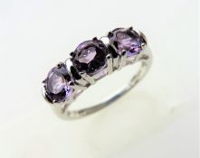 1.2 Carat Amethyst Ring