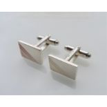 Vintage Sterling Silver Cufflinks