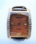 Men's Ingersoll Gold Plated Gems Watch