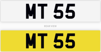 Private Number Plate MT 55