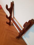 3 Tier wooden Gun/Sword Rack