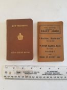 WW1 and WW2 Pocket Size Active Service Books