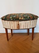 Retro Sewing Stool