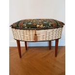 Retro Sewing Stool