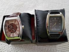 2 New Men's Quarts Watches