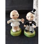 Carlton Ware, Limited Edition, Bride and Groom