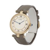 Cartier Must de Cartier Ronde 101958 Ladies Gold Plated Watch