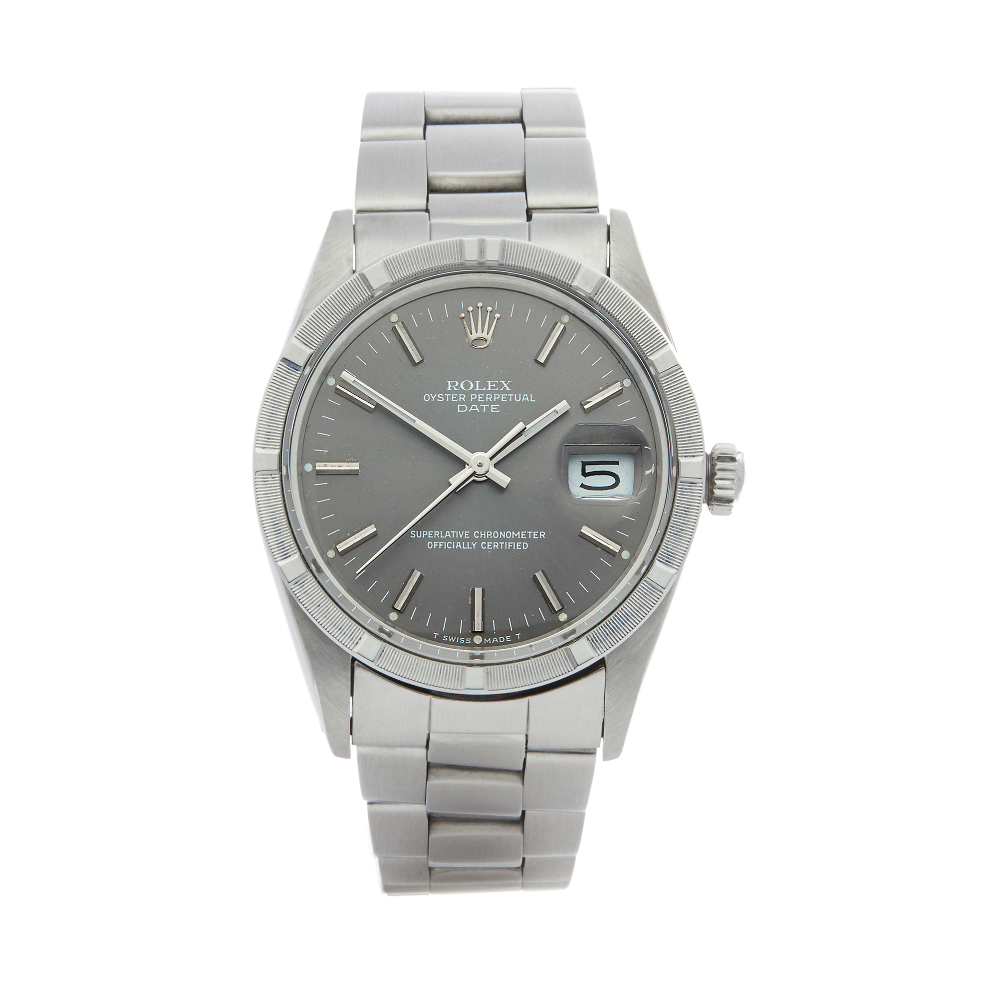 Rolex Oyster Perpetual Date 15010 Unisex Stainless Steel Watch - Image 8 of 8