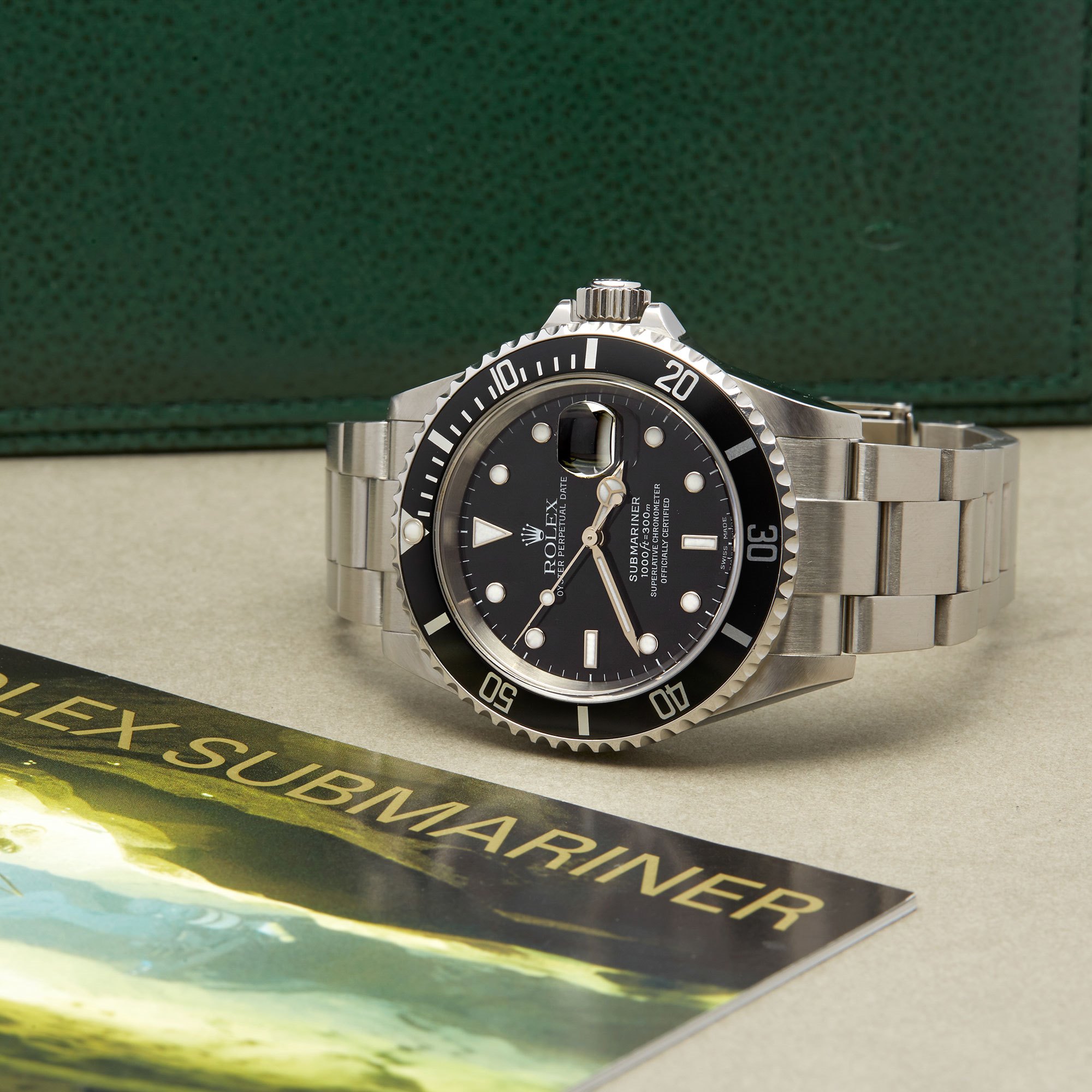 Rolex Submariner Date 16610 Men Stainless Steel Watch - Image 2 of 10