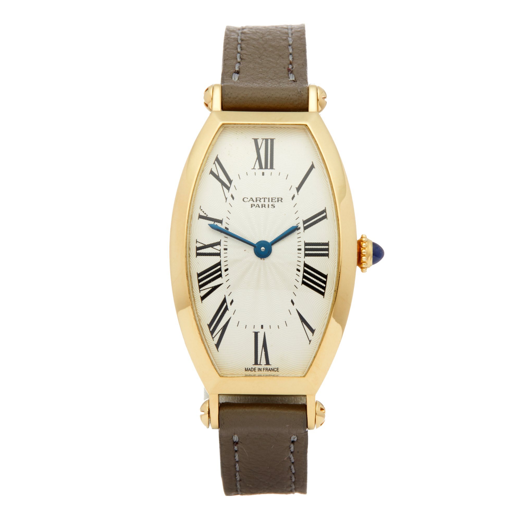 Cartier Tonneau 2451B Ladies Yellow Gold Mecanique Watch - Image 2 of 8