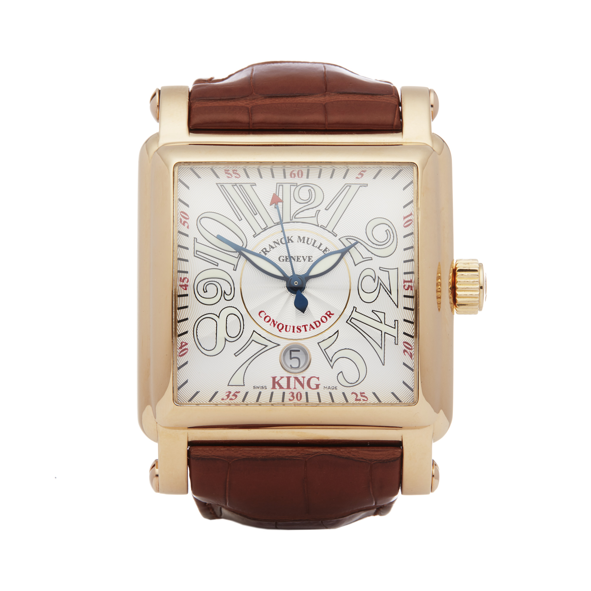 Franck Muller King Conquistador Cortez 10000K Men Rose Gold Watch - Image 9 of 9
