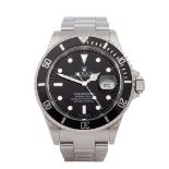 Rolex Submariner Date 16610 Men Stainless Steel Watch