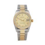 Rolex Datejust 31 68273 Ladies Stainless Steel & Yellow Gold Watch