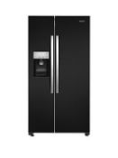 Hisense rs696n4lb1 american style fridge freezer [black] 178x91x69cm rrp: £1270.0