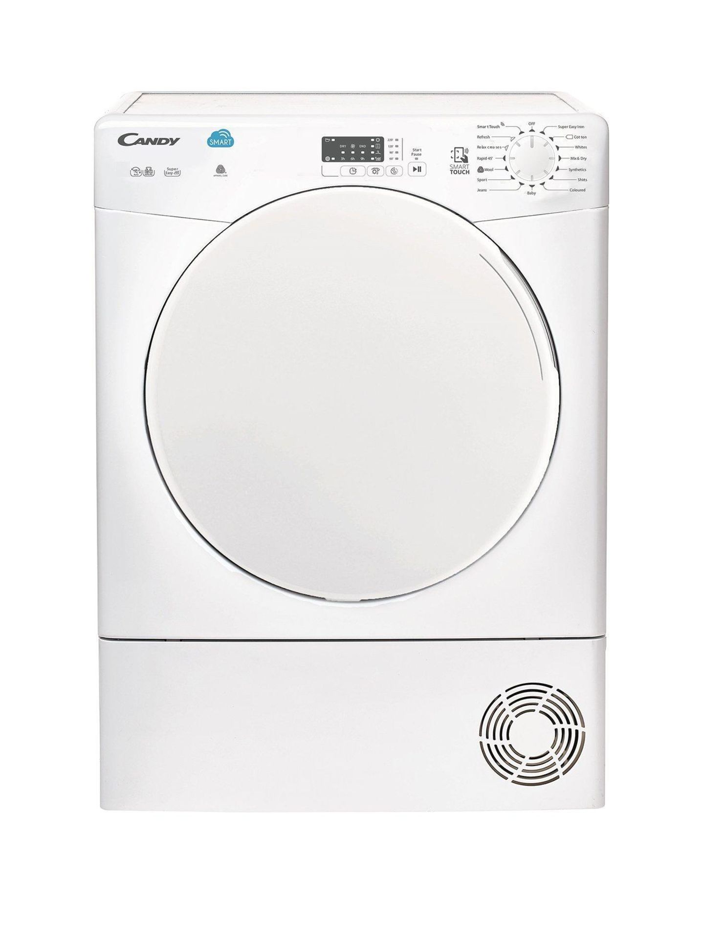 Candy cs c10lf-80 10kg tumble dryer [white] 85x60x59cm rrp: £694.0