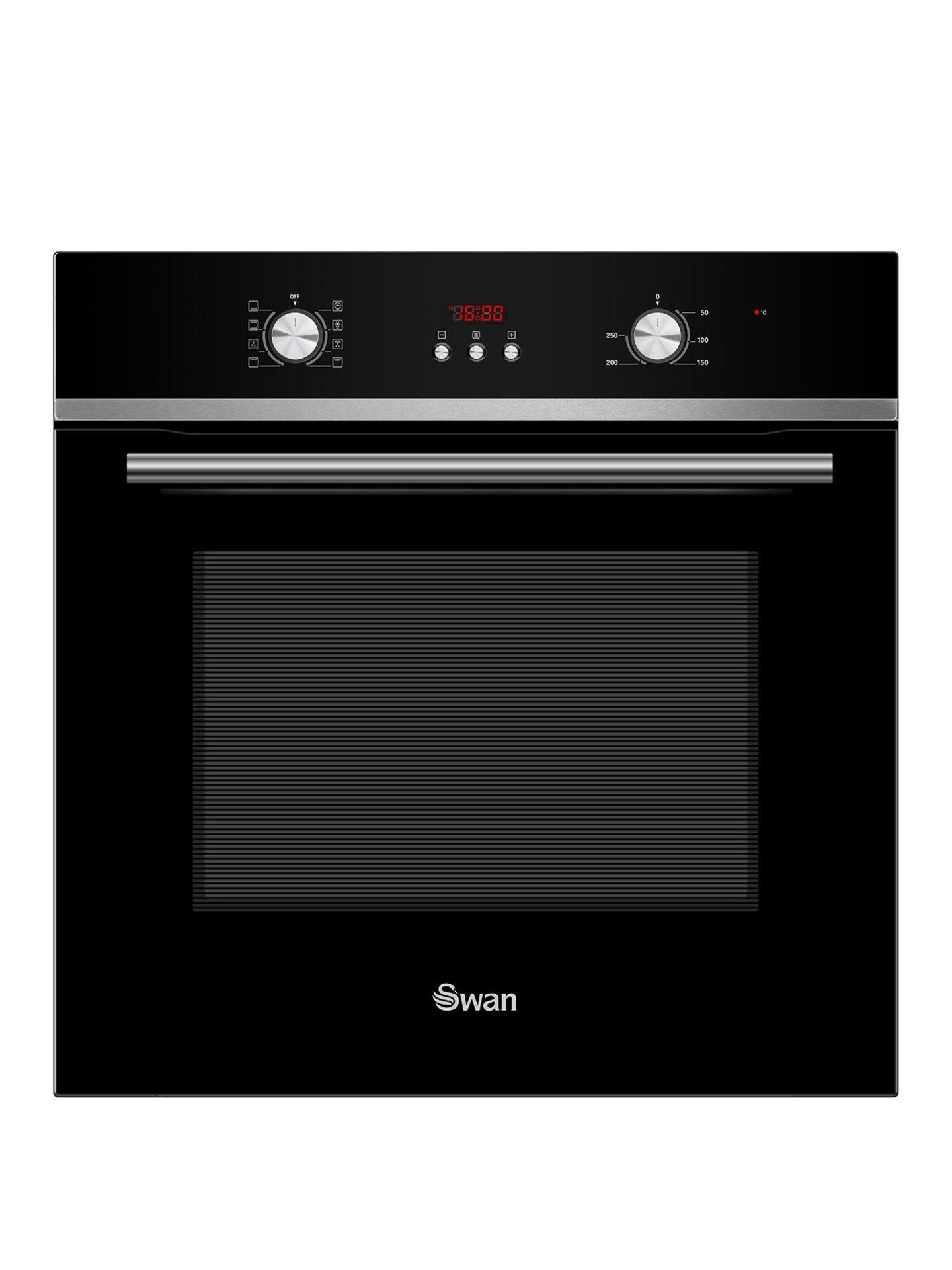 Swan sxb70110b electric built-in oven [black] 0x0x0cm rrp: £262.0