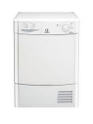 Indesit idc8t3b condenser tumble dryer [white] 85x60x61cm rrp: £346.0