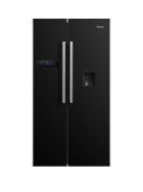 Swan sr70110b american-style fridge freezer [black] 186x97x78cm rrp: £778.0