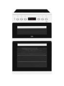 Beko kdc653w electric cooker [white] 90x60x60cm rrp: £598.0