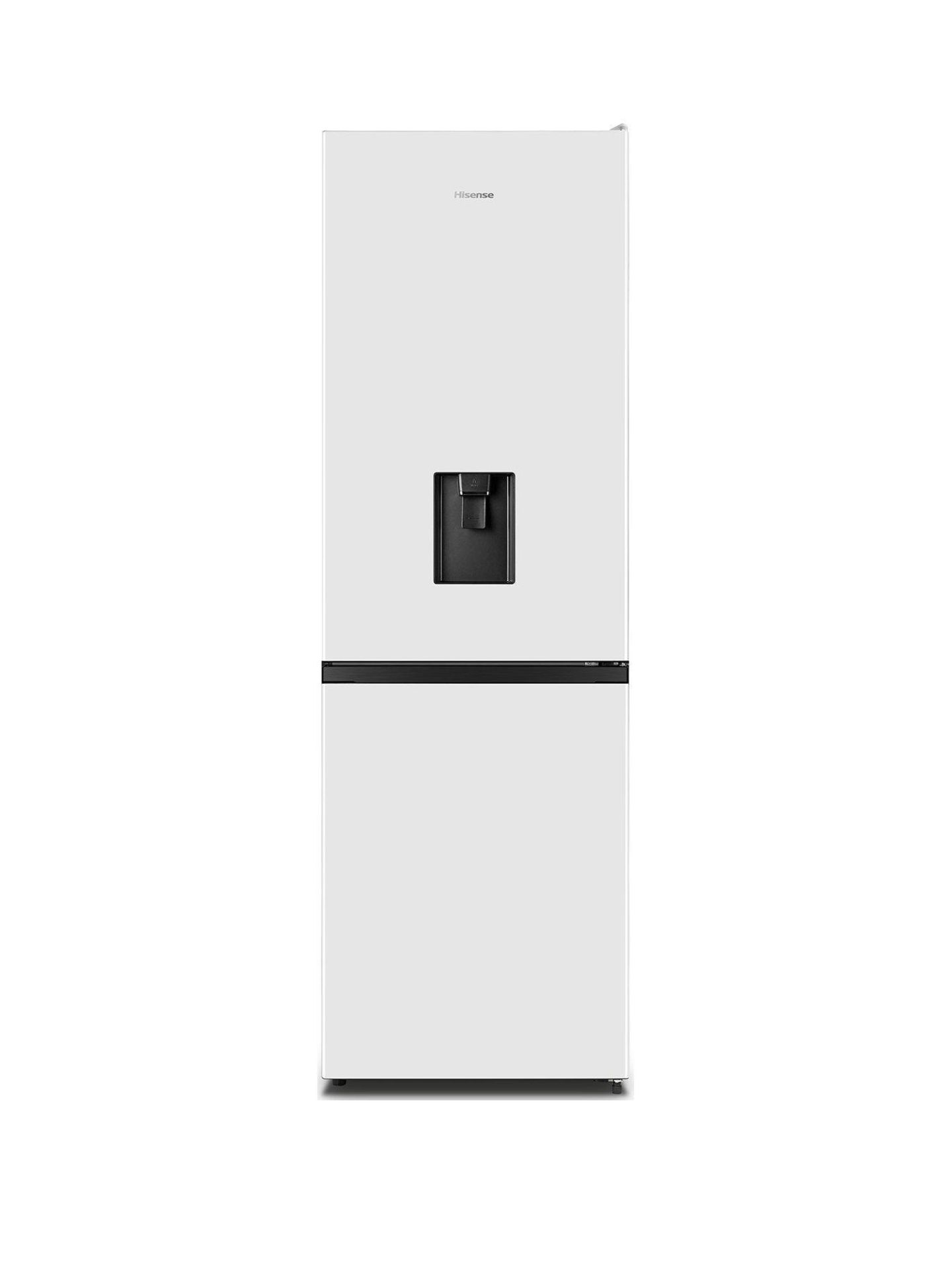 Hisense rb390n4ww1 fridge freezer [white] 186x60x59cm rrp: £598.0