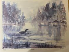 Bruce Dall, The Loon Limited Edition Print