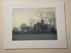 Martin Caulkin Signed Limited Edition Print, Evening 1984.