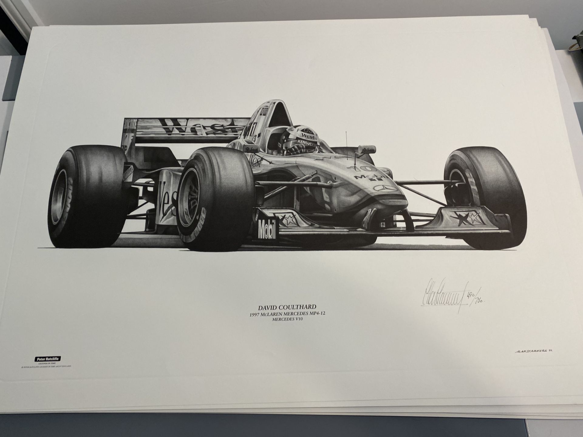 75 Alan Stammers unsigned/signed limited edition prints - Image 8 of 64