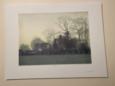 Martin Caulkin Signed Limited Edition Print, Evening 1984.