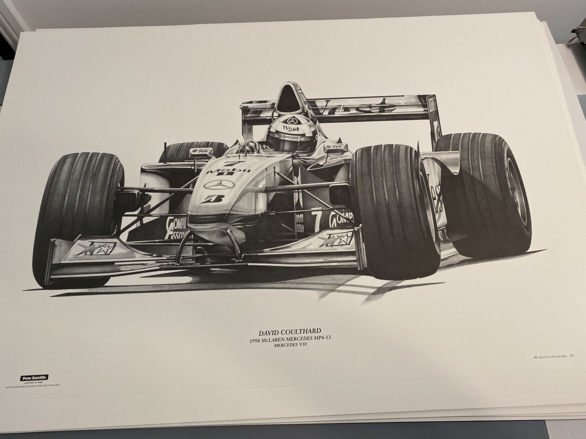 75 Alan Stammers unsigned/signed limited edition prints - Image 36 of 64