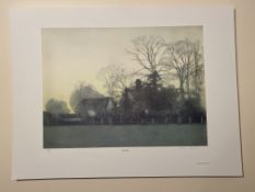 Martin Caulkin Signed Limited Edition Print, Evening 1984.