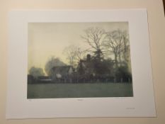 Martin Caulkin Signed Limited Edition Print, Evening 1984.