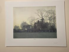 Martin Caulkin Signed Limited Edition Print, Evening 1984.