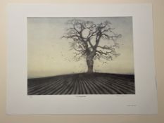 Martin Caulkin Signed Limited Edition Print, The Ploughed Field 1984.